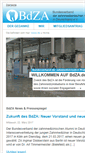 Mobile Screenshot of bdza.de