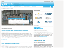 Tablet Screenshot of bdza.de